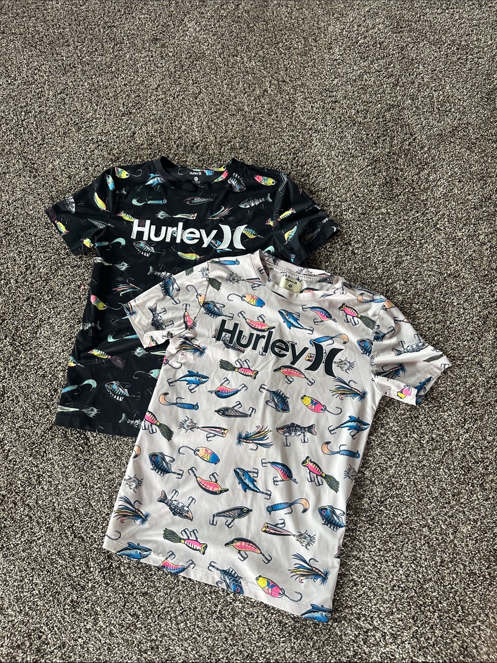 Hurley fishing lure shirt bundle